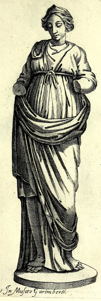 An illustration from Antiqvarvm statvarvm vrbis Romae primvs et secvndvs liber, 1585, leaf 317