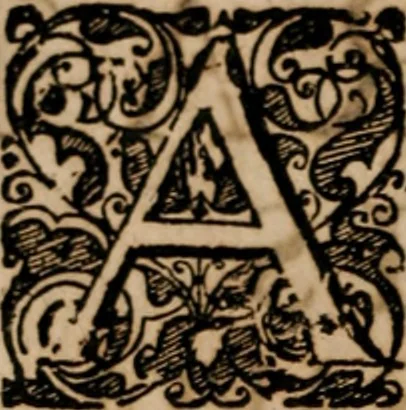 An illustration from Antiqvitates Germaniae primae & in hac Argentoratensis ecclesiae evangelicae. Variis impressis & manu exaratis monumentis congestae & explicatae, 1669, leaf 7