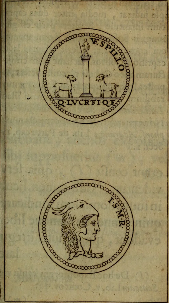 An illustration from Thomae Bartholini Antiqvitatvm Veteris pverperii synopsis a filio Casparo Bartholino commentario illustrata, 1676, leaf 119