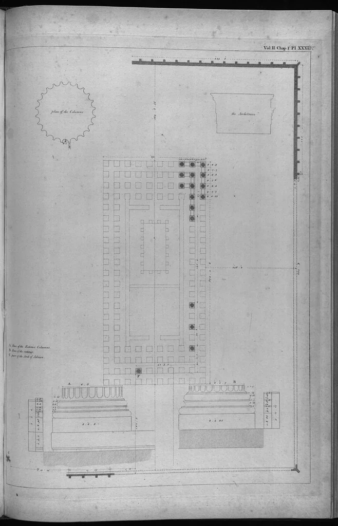 An illustration from The antiqvities of Athens, 1762, leaf 103
