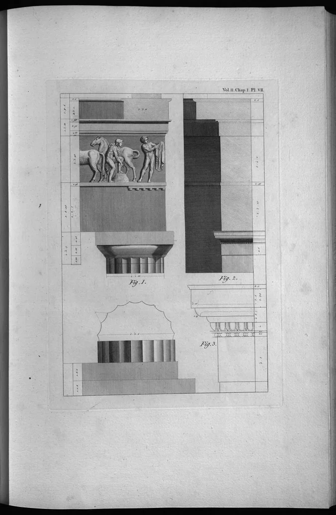 An illustration from The antiqvities of Athens, 1762, leaf 57