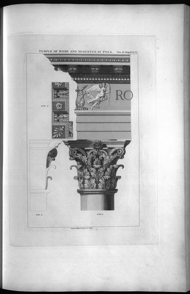 An illustration from The antiqvities of Athens, 1762, leaf 97