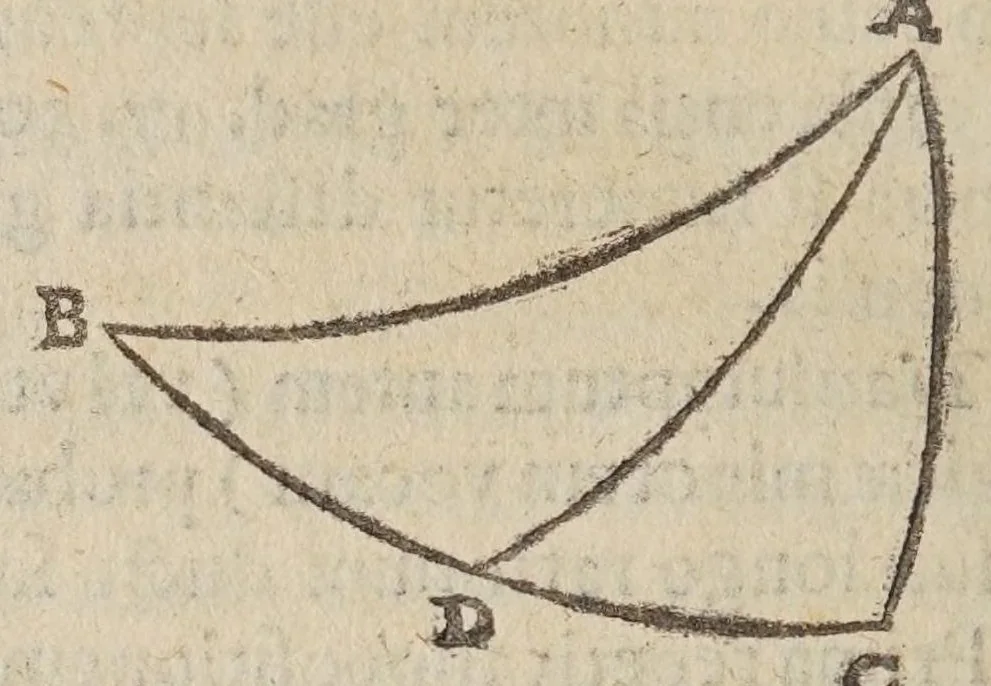 An illustration from Antitycho, 1621, leaf 210