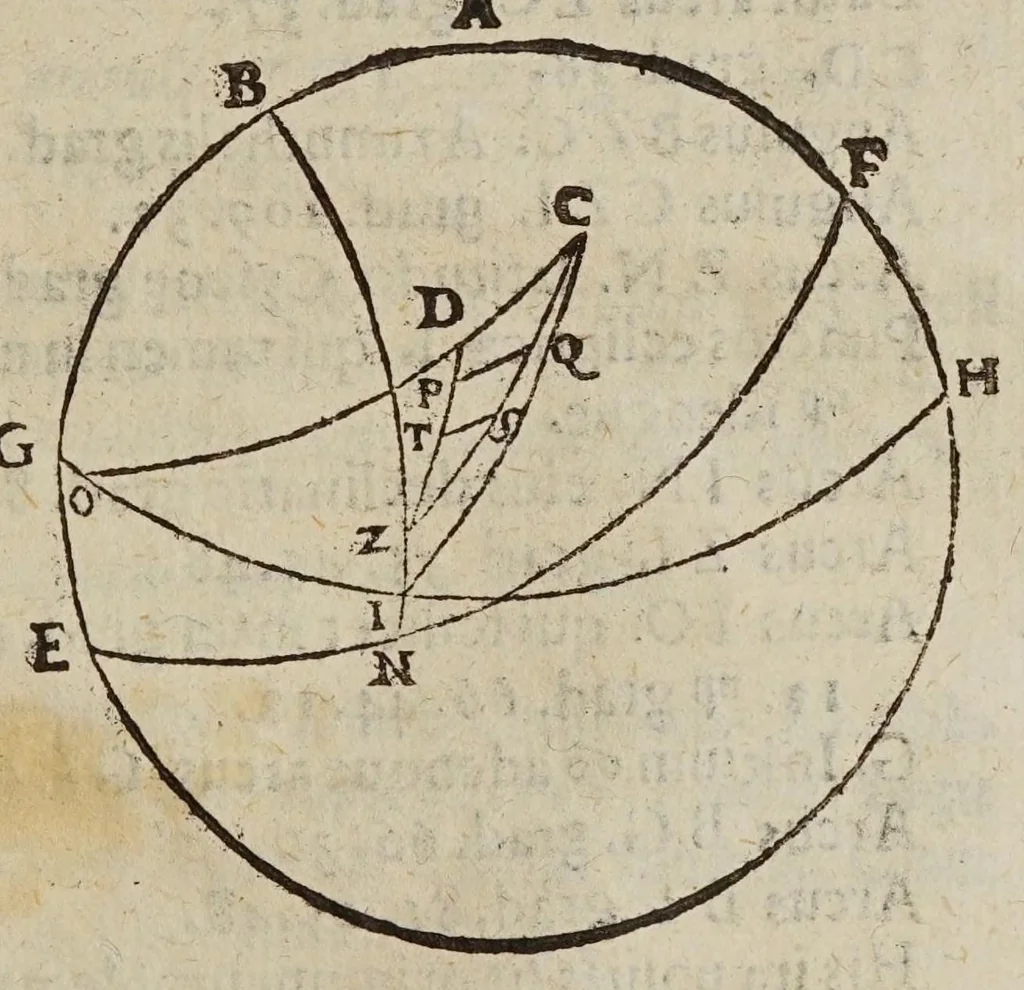 An illustration from Antitycho, 1621, leaf 373