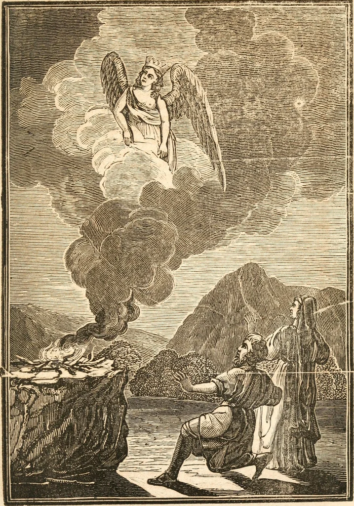 An illustration from The anti-universalist, or, History of the fallen angels of the Scriptures : proofs of the being of Satan and of evil spirits, and many other curious matters connected therewith, 1839, leaf 106