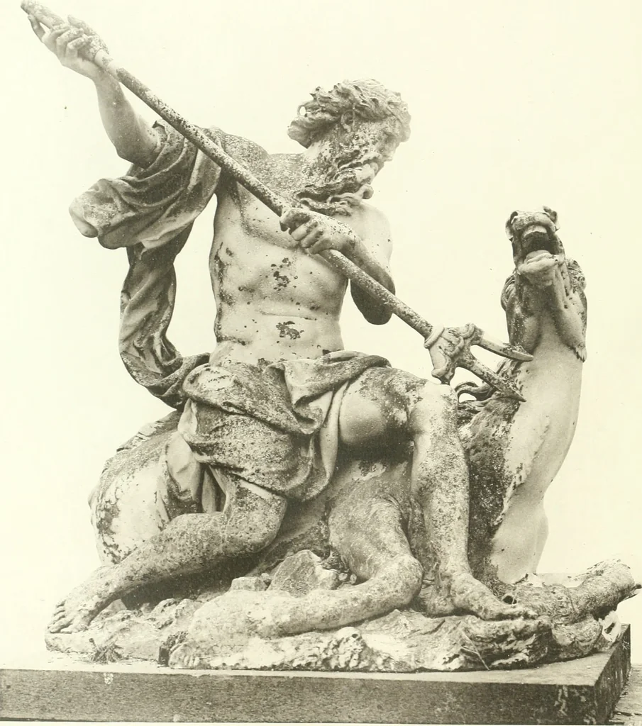 An illustration from Antoine Coysevox (1640-1720) Catalogue raisonné de son oeuvre, 1920, leaf 109