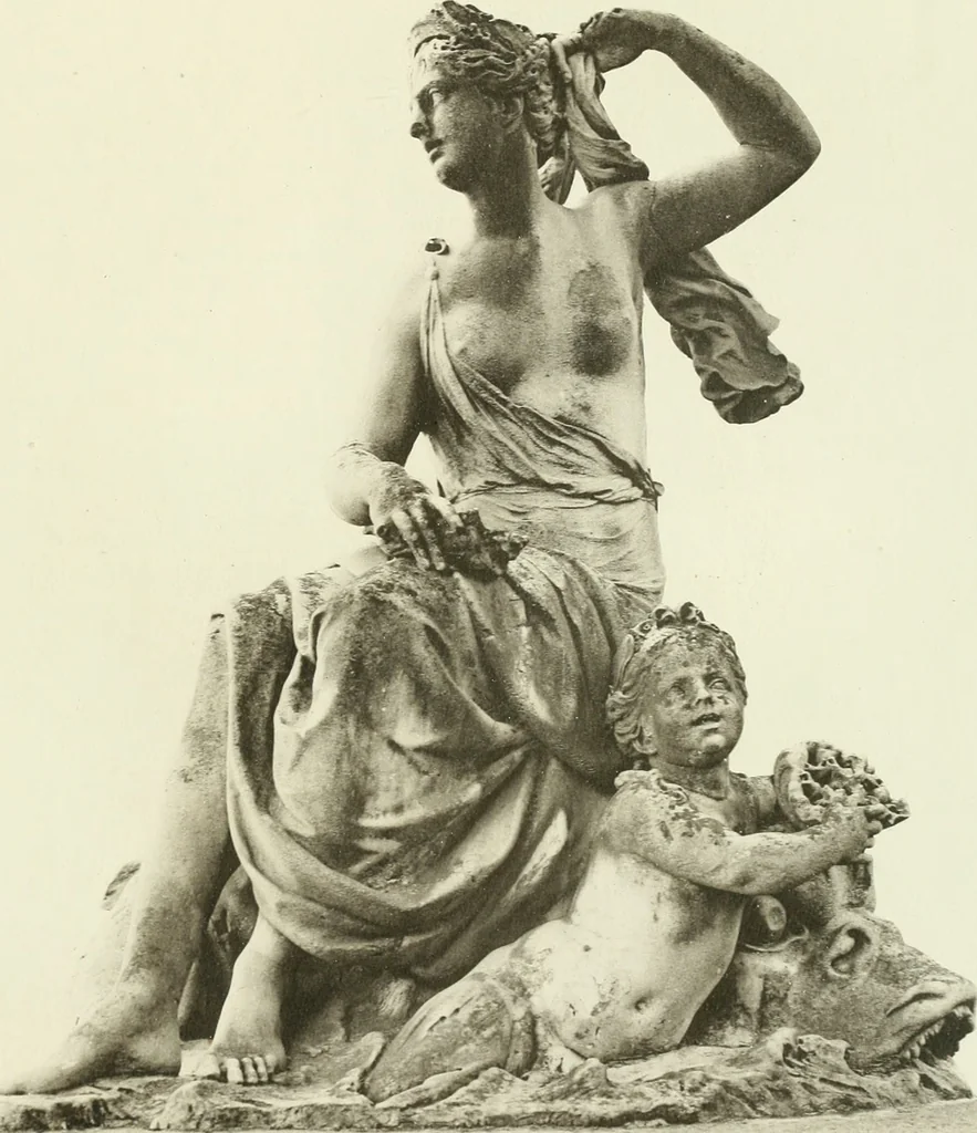 An illustration from Antoine Coysevox (1640-1720) Catalogue raisonné de son oeuvre, 1920, leaf 110