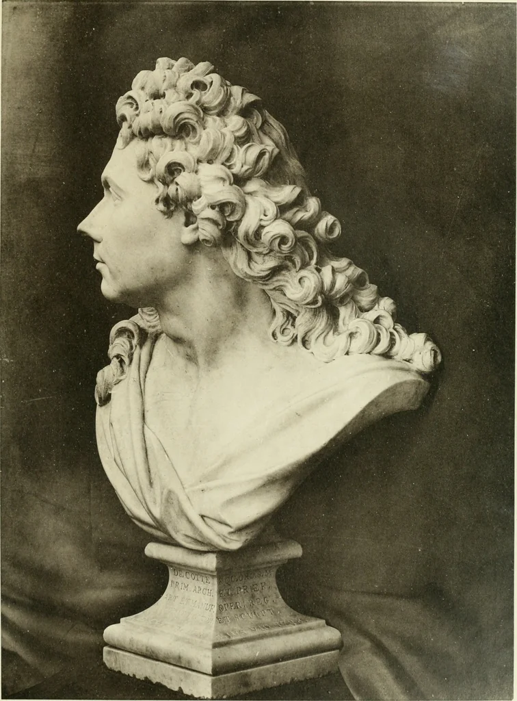 An illustration from Antoine Coysevox (1640-1720) Catalogue raisonné de son oeuvre, 1920, leaf 116
