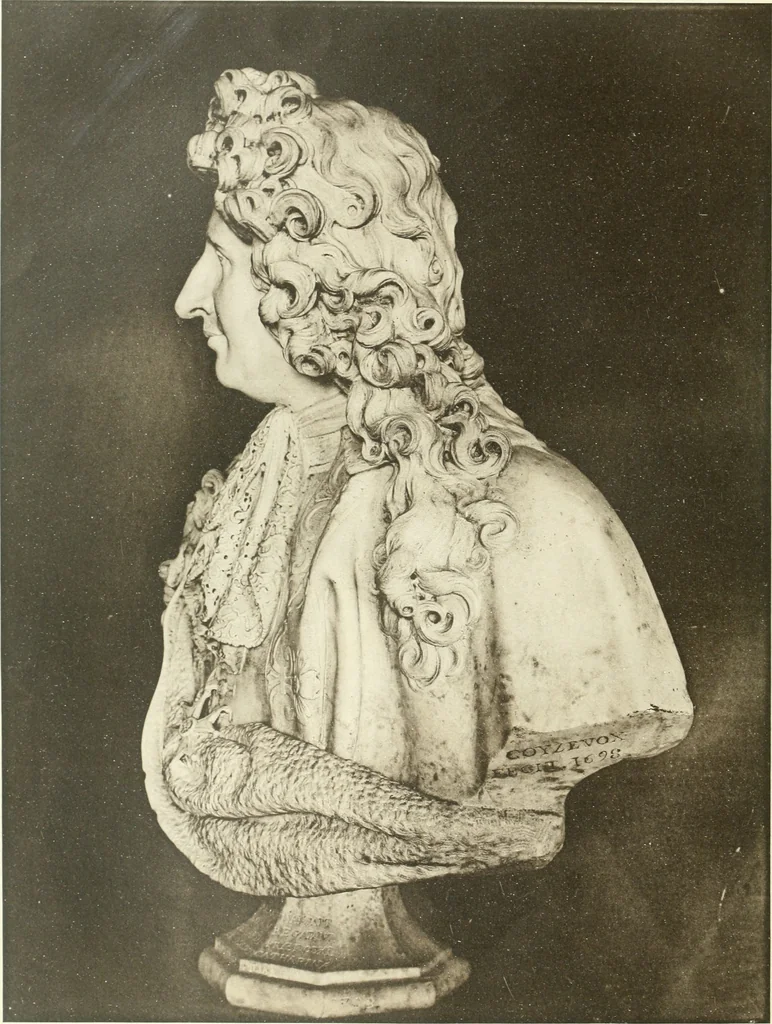An illustration from Antoine Coysevox (1640-1720) Catalogue raisonné de son oeuvre, 1920, leaf 125