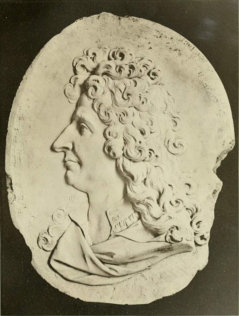 An illustration from Antoine Coysevox (1640-1720) Catalogue raisonné de son oeuvre, 1920, leaf 126