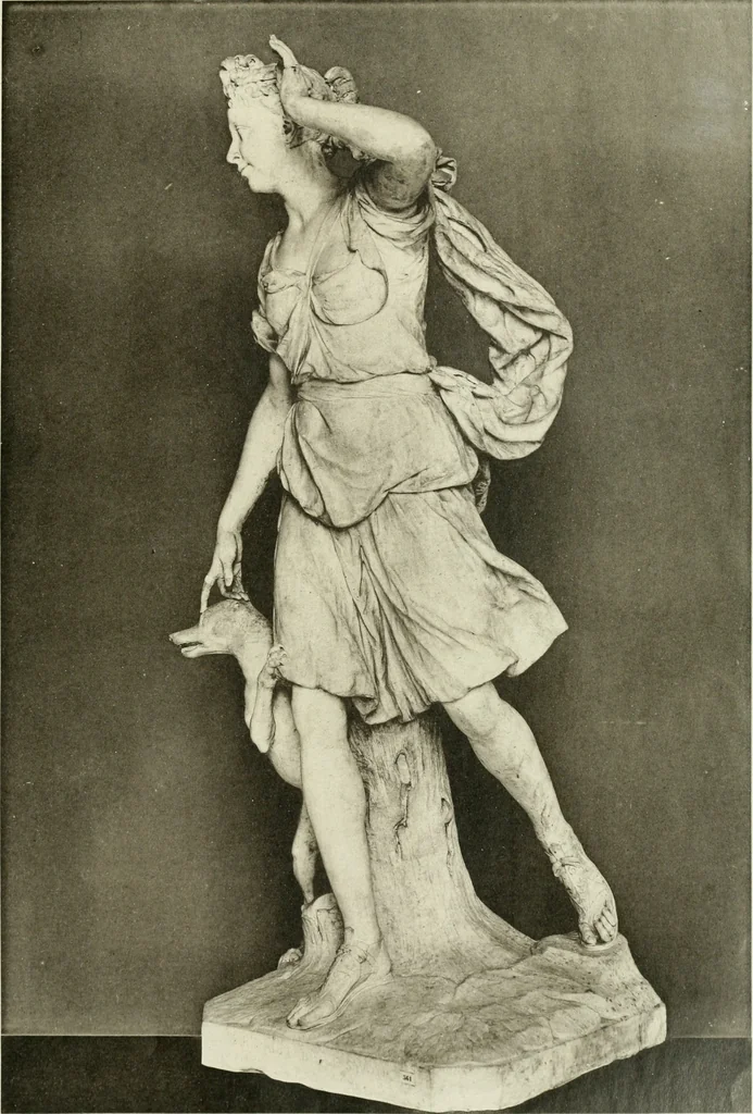 An illustration from Antoine Coysevox (1640-1720) Catalogue raisonné de son oeuvre, 1920, leaf 140