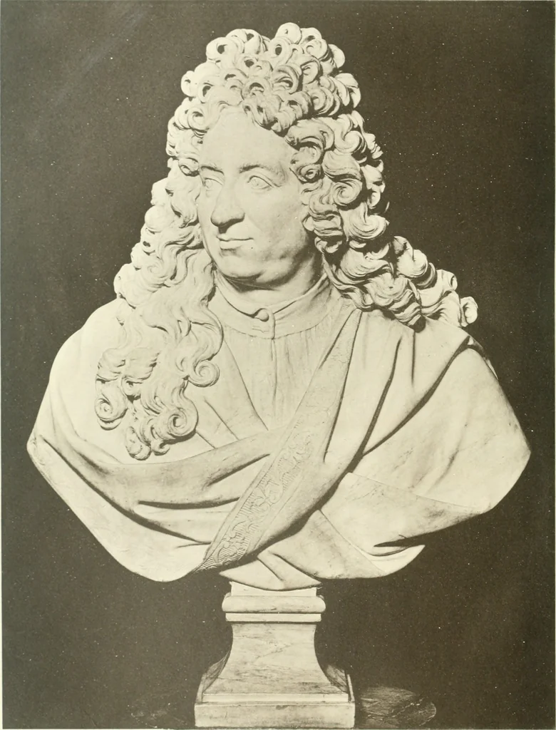An illustration from Antoine Coysevox (1640-1720) Catalogue raisonné de son oeuvre, 1920, leaf 153