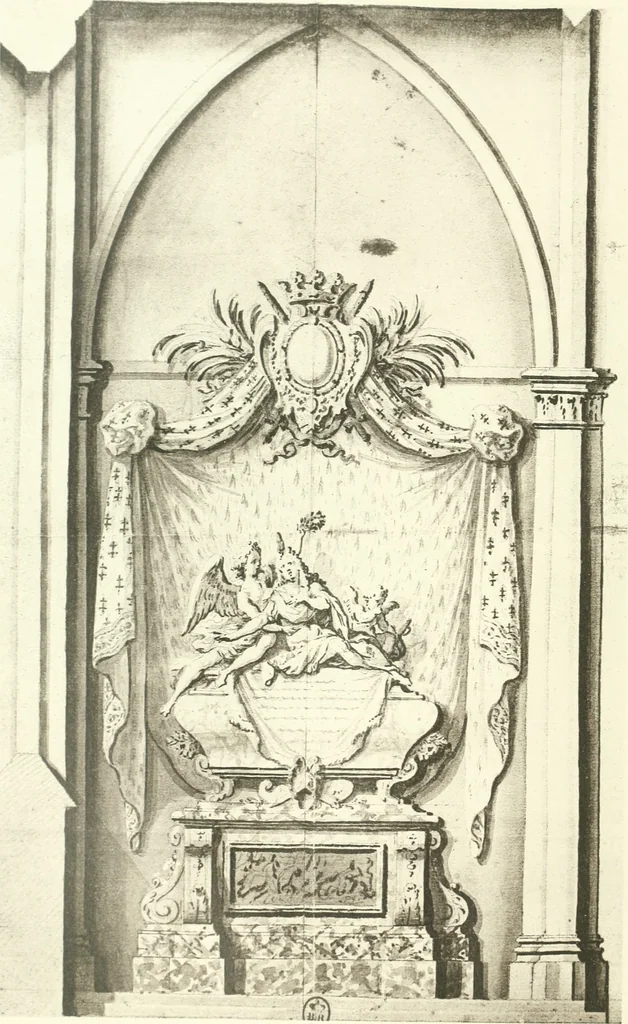 An illustration from Antoine Coysevox (1640-1720) Catalogue raisonné de son oeuvre, 1920, leaf 159