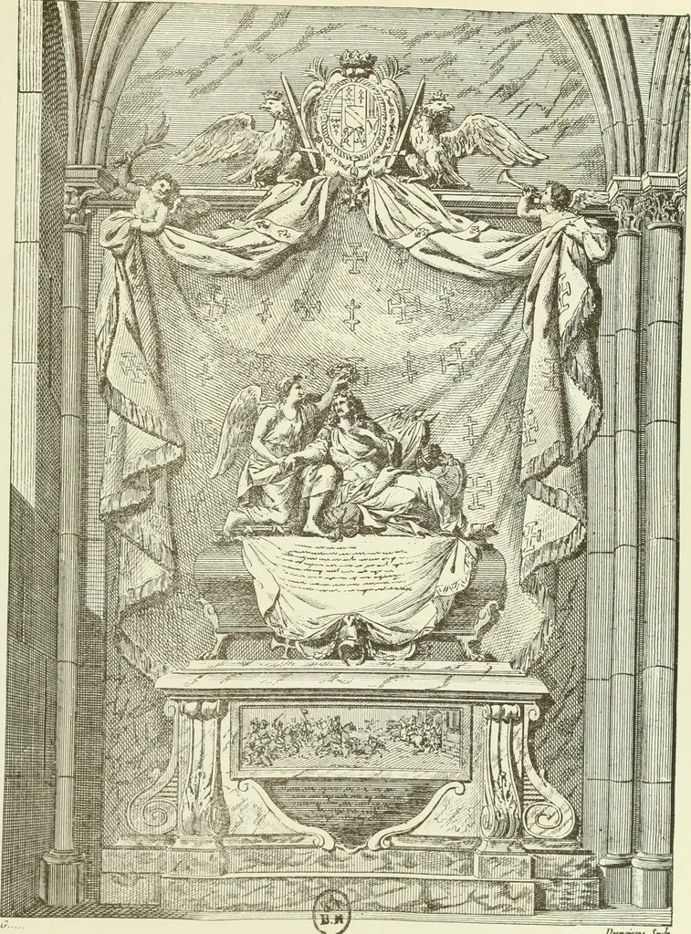 An illustration from Antoine Coysevox (1640-1720) Catalogue raisonné de son oeuvre, 1920, leaf 160