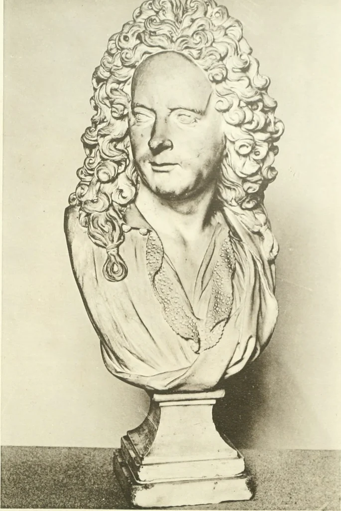 An illustration from Antoine Coysevox (1640-1720) Catalogue raisonné de son oeuvre, 1920, leaf 175
