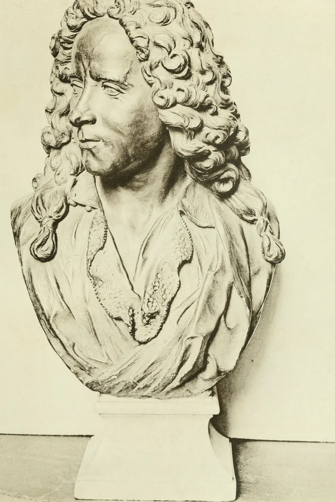An illustration from Antoine Coysevox (1640-1720) Catalogue raisonné de son oeuvre, 1920, leaf 176
