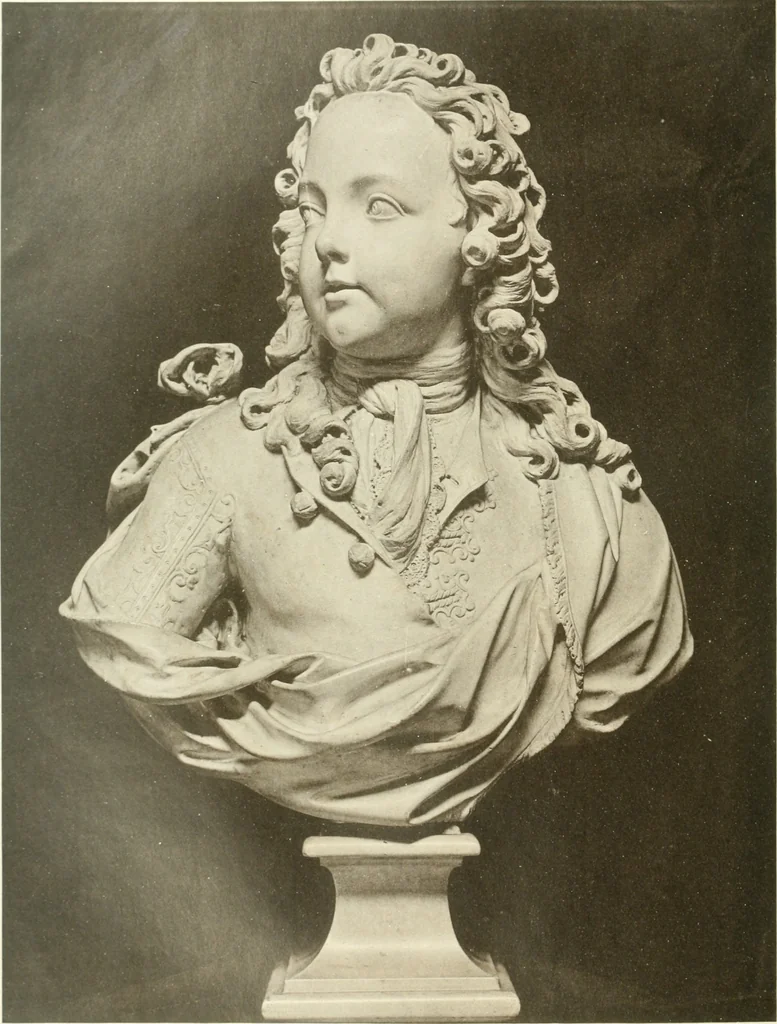 An illustration from Antoine Coysevox (1640-1720) Catalogue raisonné de son oeuvre, 1920, leaf 187