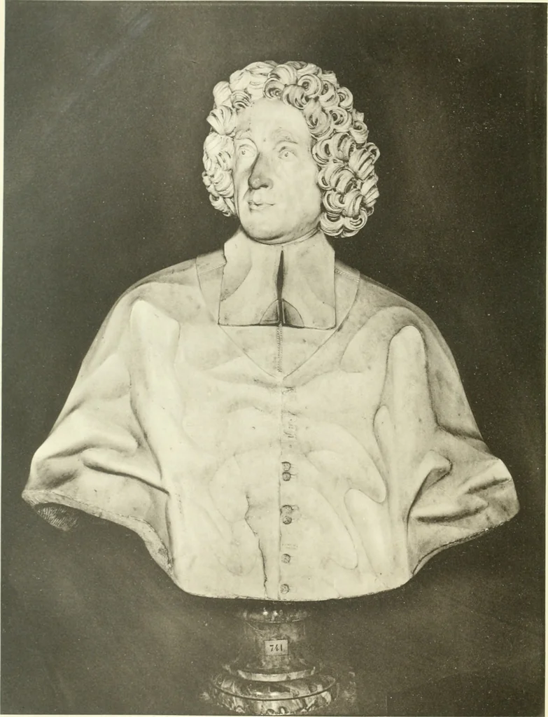 An illustration from Antoine Coysevox (1640-1720) Catalogue raisonné de son oeuvre, 1920, leaf 215
