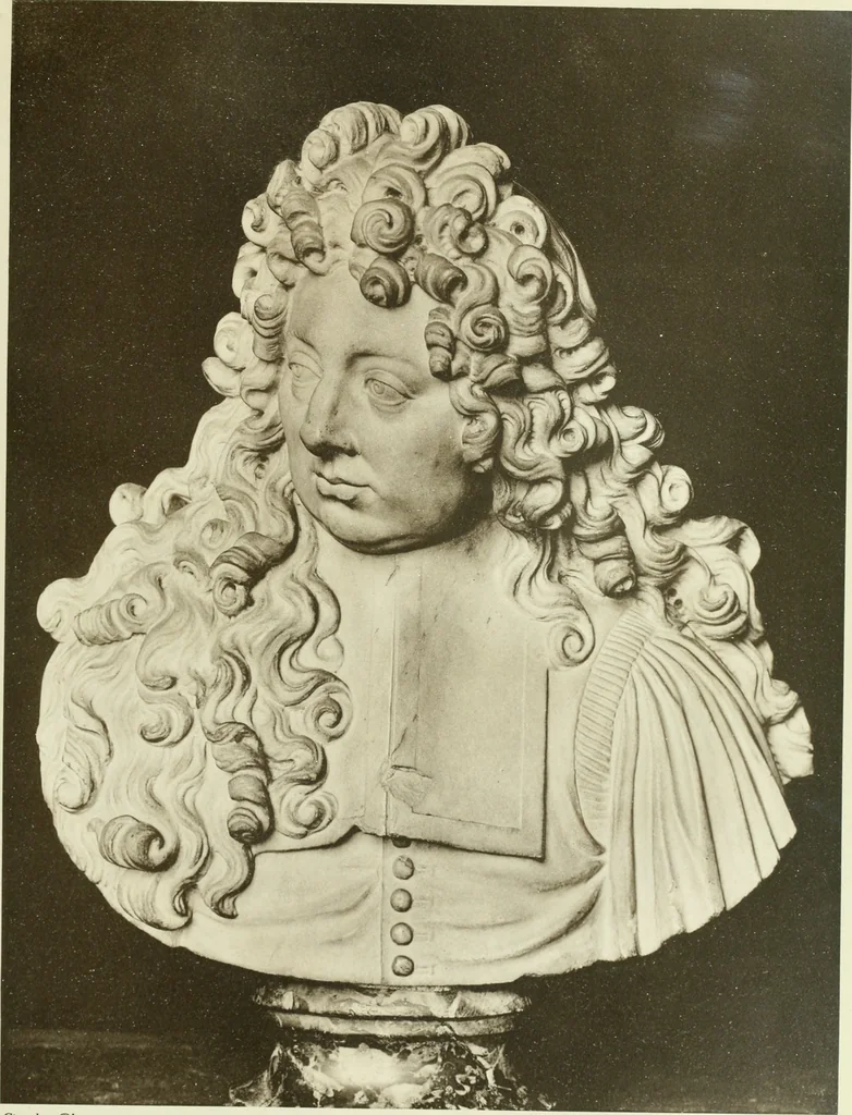 An illustration from Antoine Coysevox (1640-1720) Catalogue raisonné de son oeuvre, 1920, leaf 222