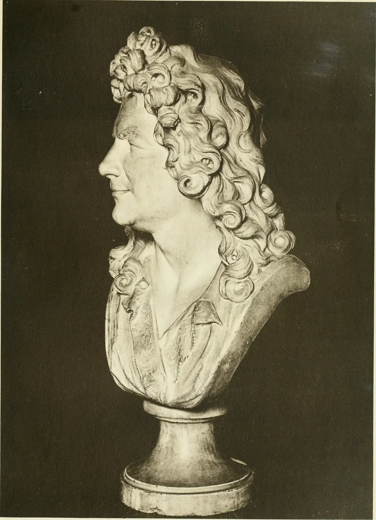 An illustration from Antoine Coysevox (1640-1720) Catalogue raisonné de son oeuvre, 1920, leaf 232
