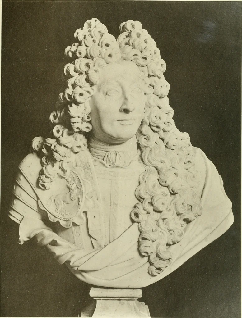 An illustration from Antoine Coysevox (1640-1720) Catalogue raisonné de son oeuvre, 1920, leaf 244
