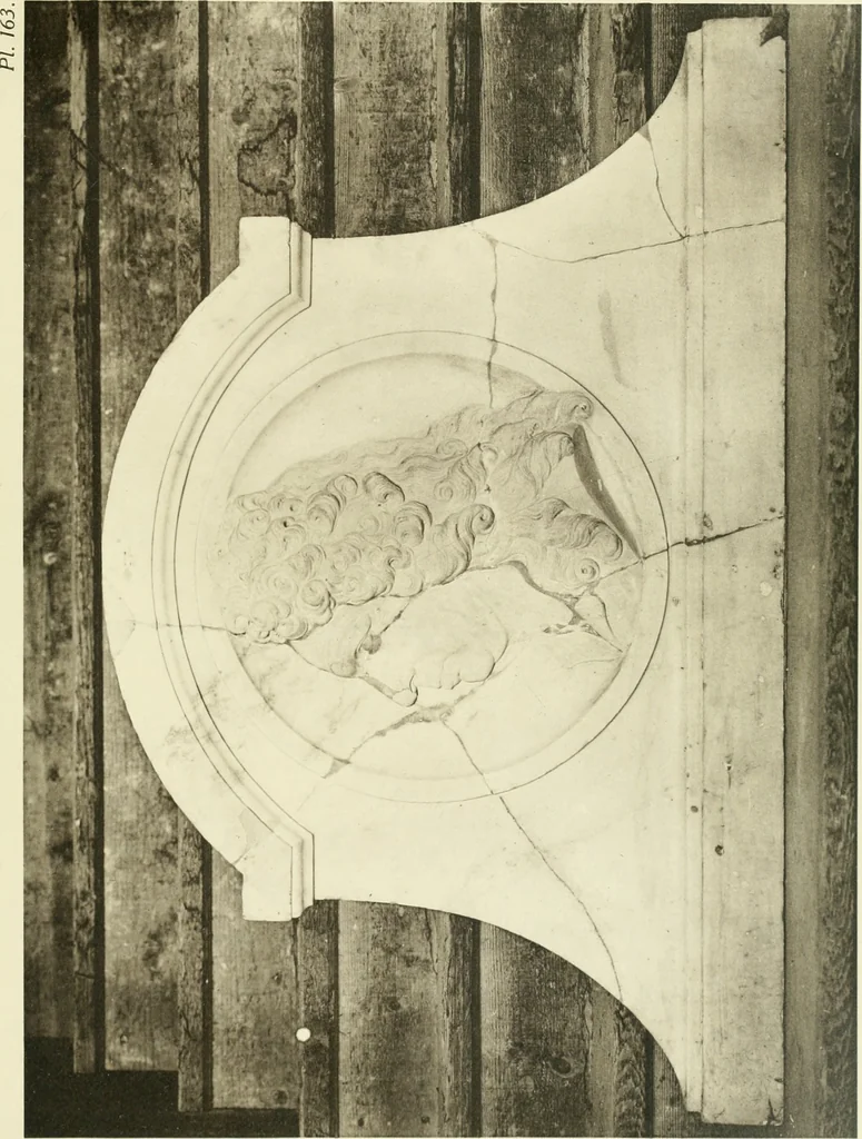 An illustration from Antoine Coysevox (1640-1720) Catalogue raisonné de son oeuvre, 1920, leaf 260