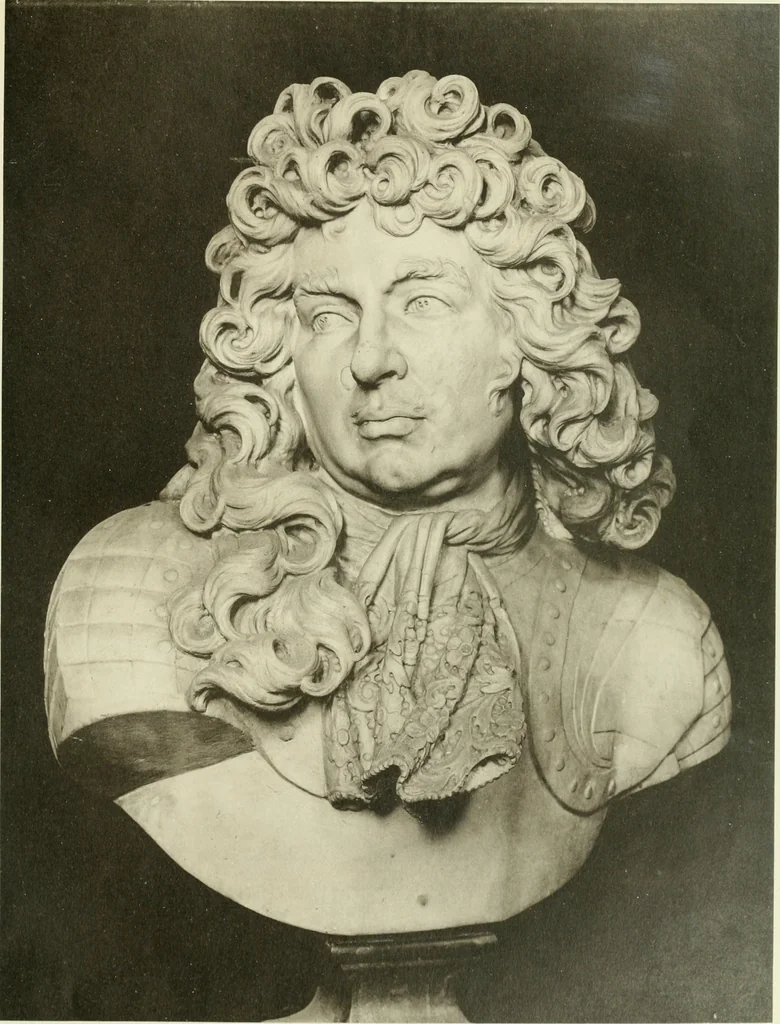 An illustration from Antoine Coysevox (1640-1720) Catalogue raisonné de son oeuvre, 1920, leaf 38