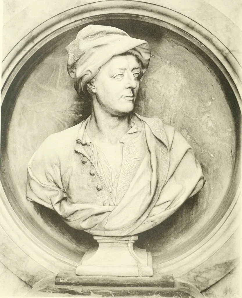 An illustration from Antoine Coysevox (1640-1720) Catalogue raisonné de son oeuvre, 1920, leaf 55