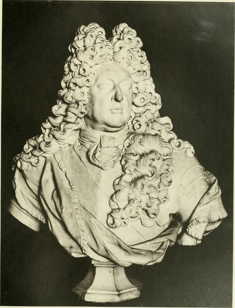 An illustration from Antoine Coysevox (1640-1720) Catalogue raisonné de son oeuvre, 1920, leaf 56