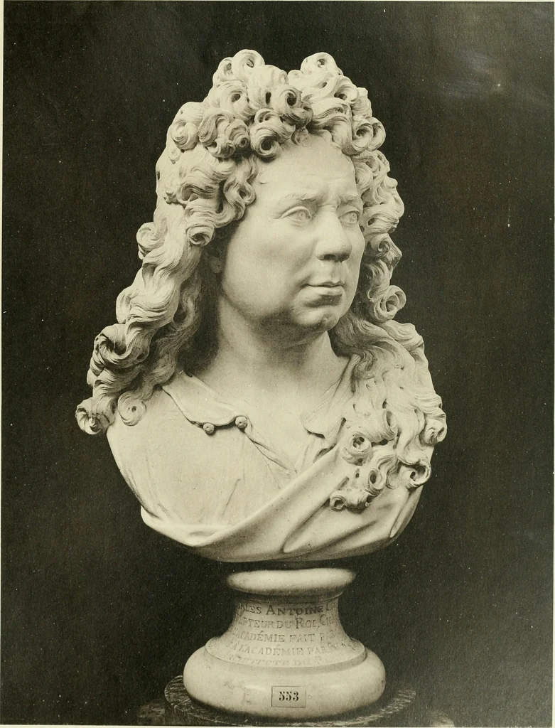 An illustration from Antoine Coysevox (1640-1720) Catalogue raisonné de son oeuvre, 1920, leaf 68