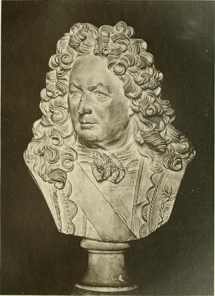 An illustration from Antoine Coysevox (1640-1720) Catalogue raisonné de son oeuvre, 1920, leaf 84