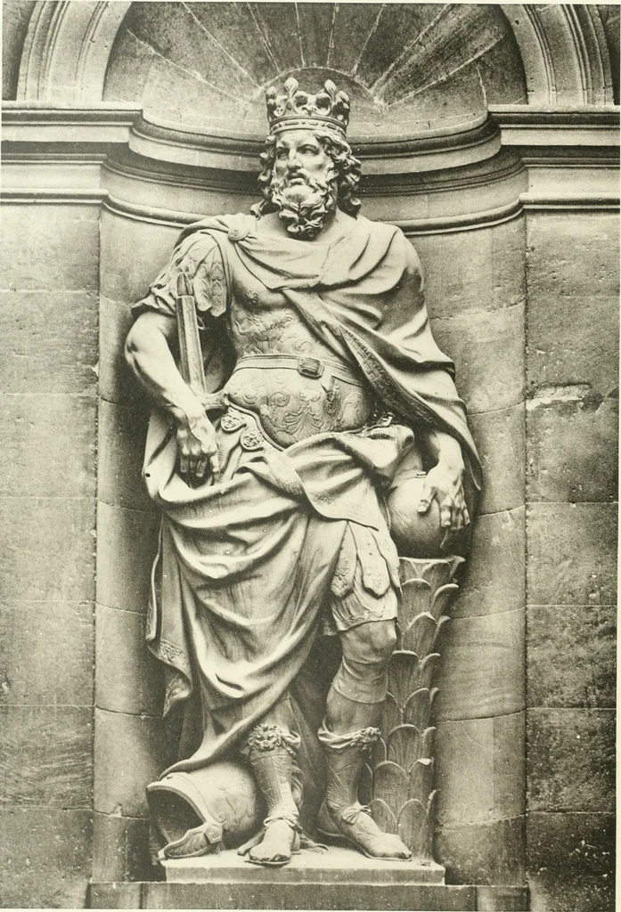 An illustration from Antoine Coysevox (1640-1720) Catalogue raisonné de son oeuvre, 1920, leaf 91