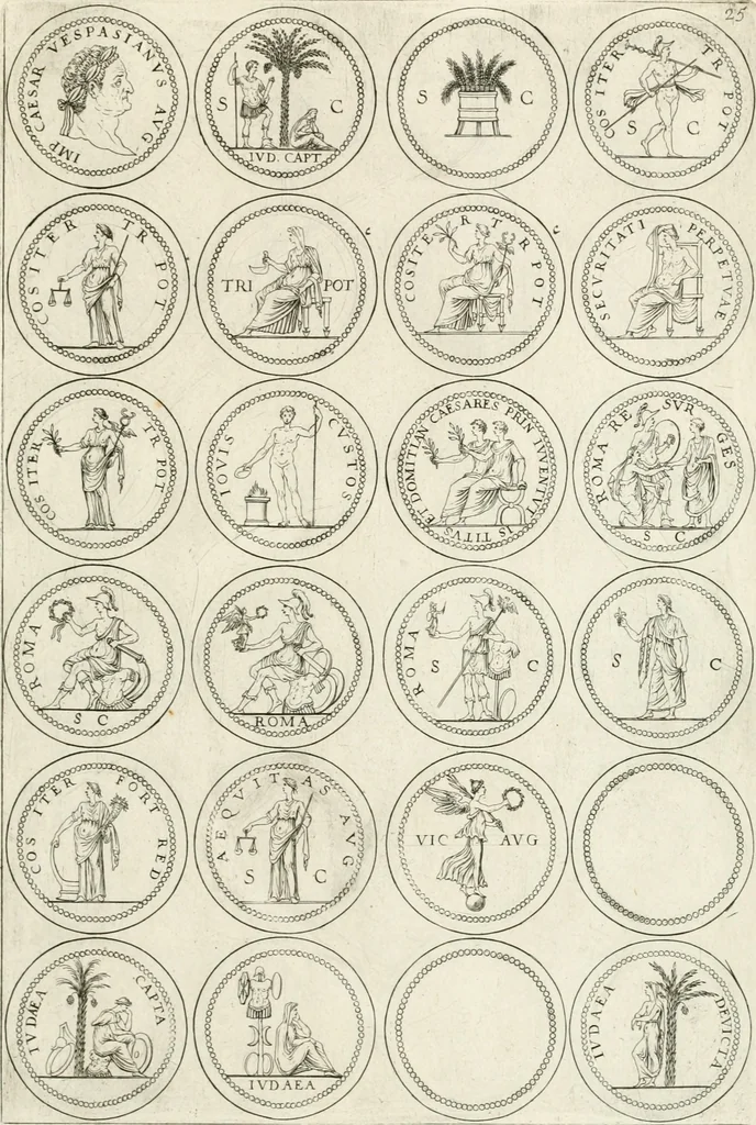 An illustration from Antonii Augustinii Archiepisc. Tarracon. Antiqvitatvm romanorvm hispanarvmqve in nvmmis vetervm, dialogi XI, 1617, leaf 274