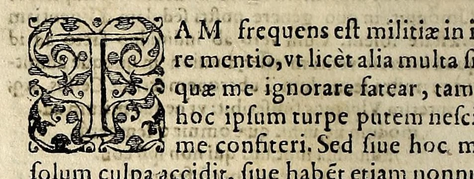 An illustration from Antonii Augustini, ivrecos., Emendationum & opinionum lib. IIII ; Eiusdem Ad Modestinum, siue, De excus. liber singularis. Item, Laelij Taurelli Ad Gallum & legem Velleam, Ad Catonem & Paulum, De militiis ex casu .., 1591, leaf 340