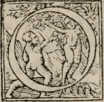 An illustration from Antonini Liberalis Transformationum congeries. Phlegontis Tralliani De mirabilibus & longaeuis libellus. Eivsdem De Olympijs fragmentum. Apollonii Historiae mirabiles. Antigoni Mirabil. narrationú congeries. M. Antonini philosophi imp. romani, De vita sua libri XII ab innumeris quibus antea scatebant mendis repurgati, & nuno demum vere editi, 1568, leaf 273