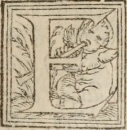 An illustration from Antonini Liberalis Transformationum congeries. Phlegontis Tralliani De mirabilibus & longaeuis libellus. Eivsdem De Olympijs fragmentum. Apollonii Historiae mirabiles. Antigoni Mirabil. narrationú congeries. M. Antonini philosophi imp. romani, De vita sua libri XII ab innumeris quibus antea scatebant mendis repurgati, & nuno demum vere editi, 1568, leaf 288