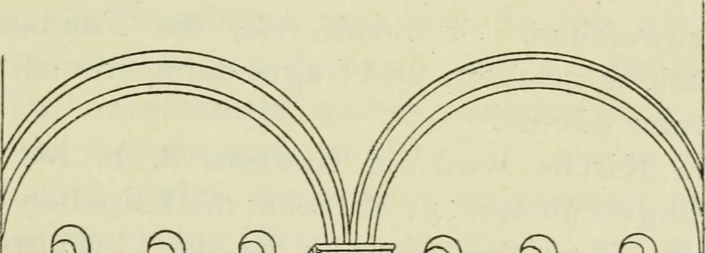 An illustration from Antonio Averlino Filarete's Tractat über die Baukunst, nebst seinen Büchern von der Zeichenkunst und den Bauten der Medici, 1890, leaf 482