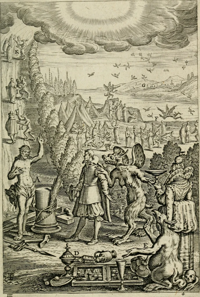 An illustration from AntonI Sucquet e Societate Iesu Via vitae aeternae, 1630, leaf 182