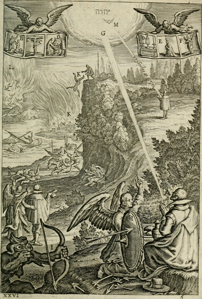 An illustration from AntonI Sucquet e Societate Iesu Via vitae aeternae, 1630, leaf 206