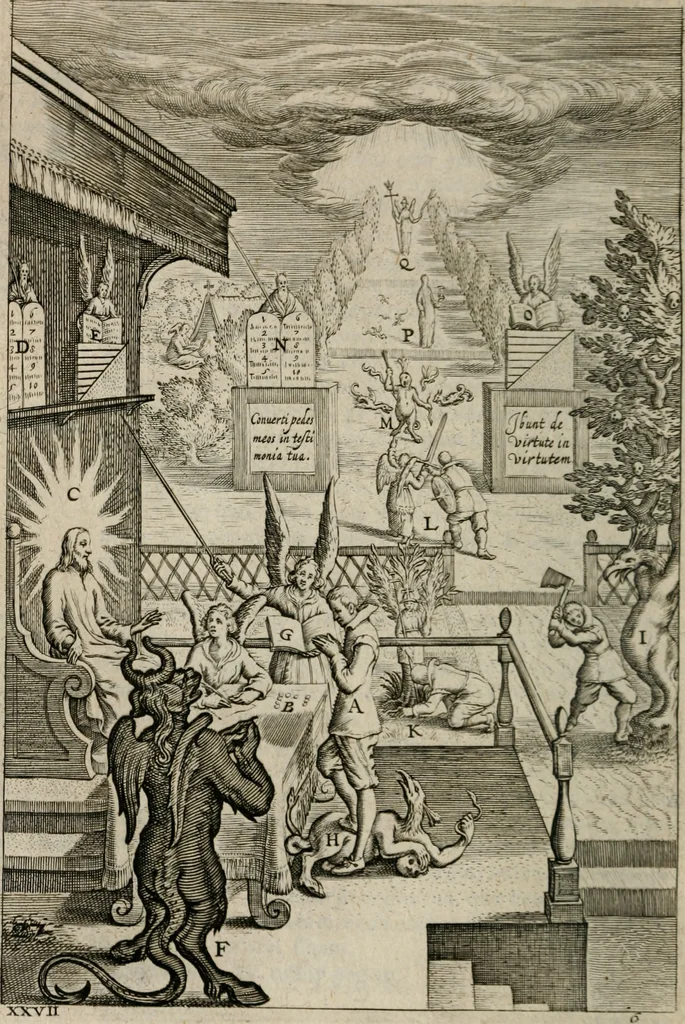 An illustration from AntonI Sucquet e Societate Iesu Via vitae aeternae, 1630, leaf 215