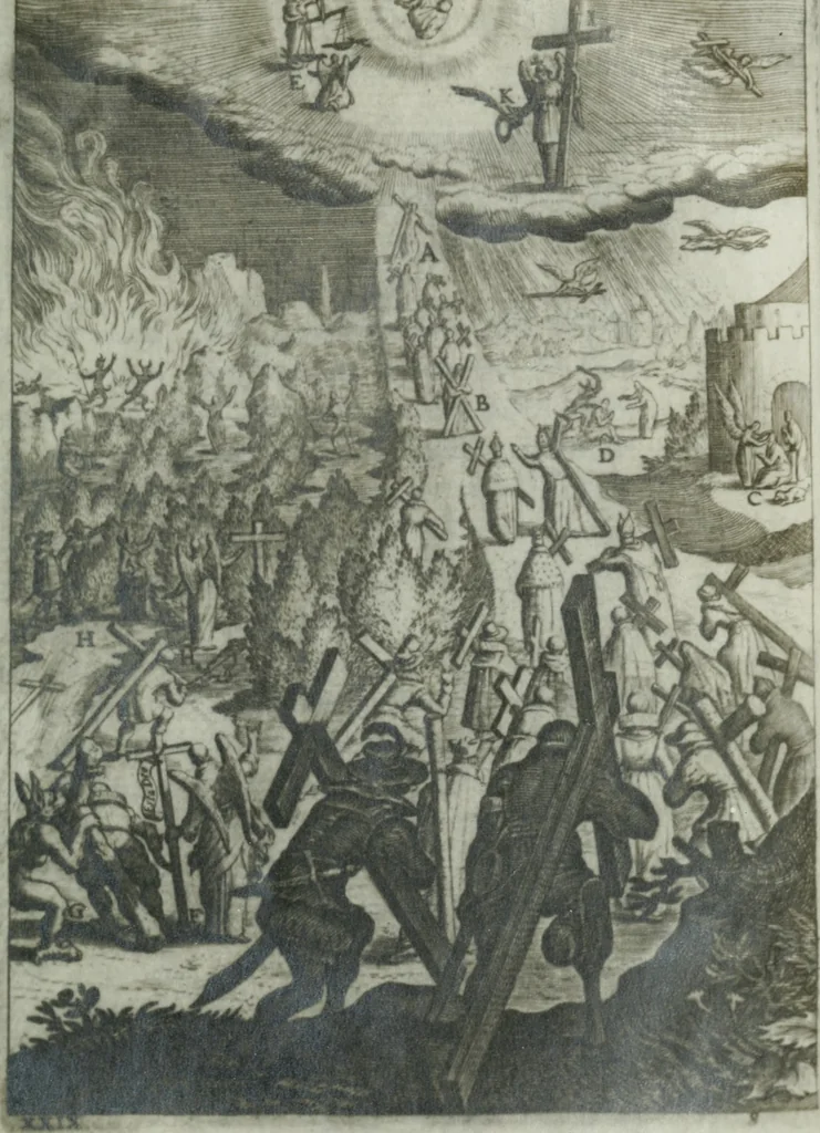 An illustration from AntonI Sucquet e Societate Iesu Via vitae aeternae, 1630, leaf 246