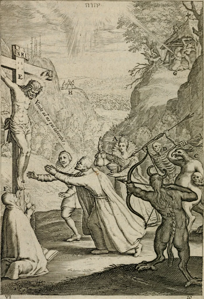 An illustration from AntonI Sucquet e Societate Iesu Via vitae aeternae, 1630, leaf 313