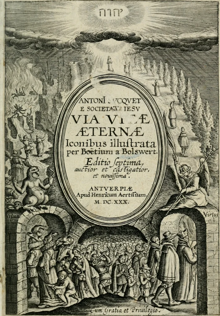 An illustration from AntonI Sucquet e Societate Iesu Via vitae aeternae, 1630, leaf 4