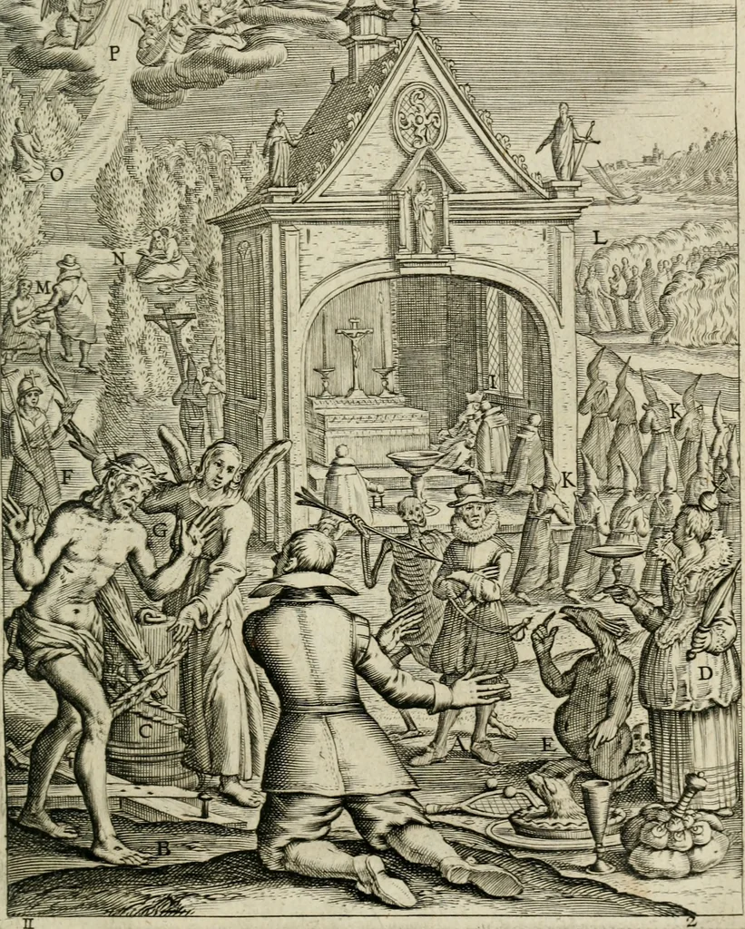 An illustration from AntonI Sucquet e Societate Iesu Via vitae aeternae, 1630, leaf 64