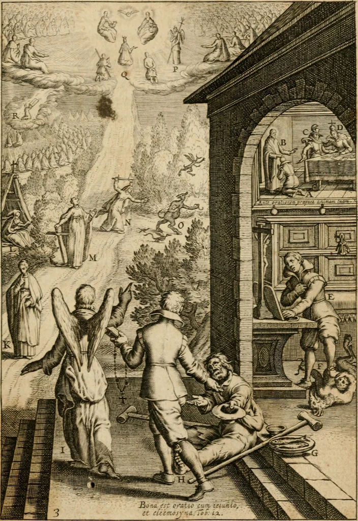 An illustration from AntonI Sucquet e Societate Iesu Via vitae aeternae, 1620, leaf 114