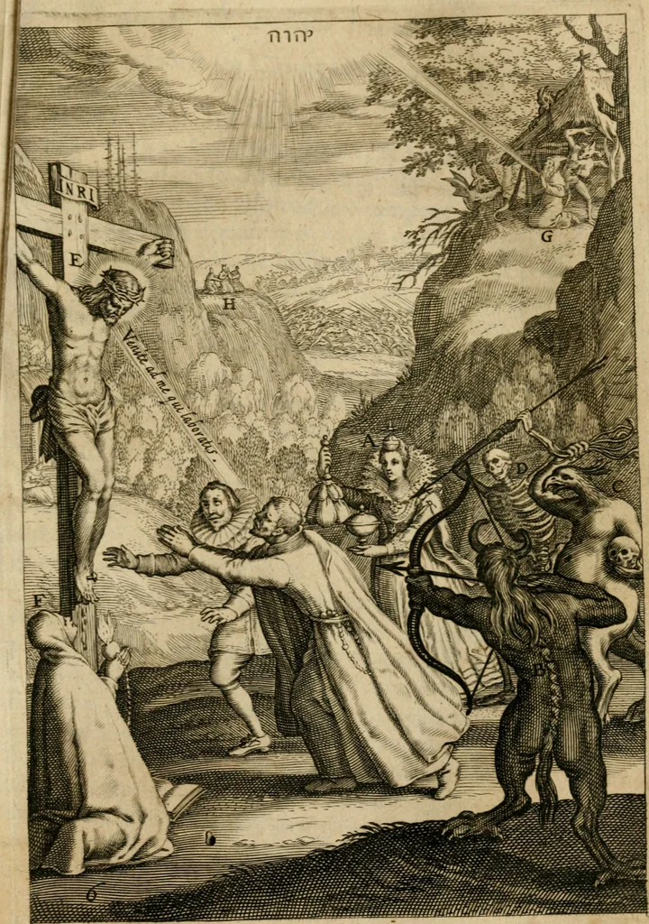 An illustration from AntonI Sucquet e Societate Iesu Via vitae aeternae, 1620, leaf 190