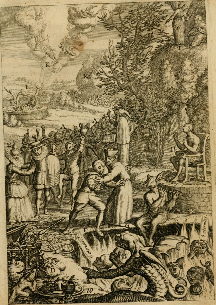 An illustration from AntonI Sucquet e Societate Iesu Via vitae aeternae, 1620, leaf 218