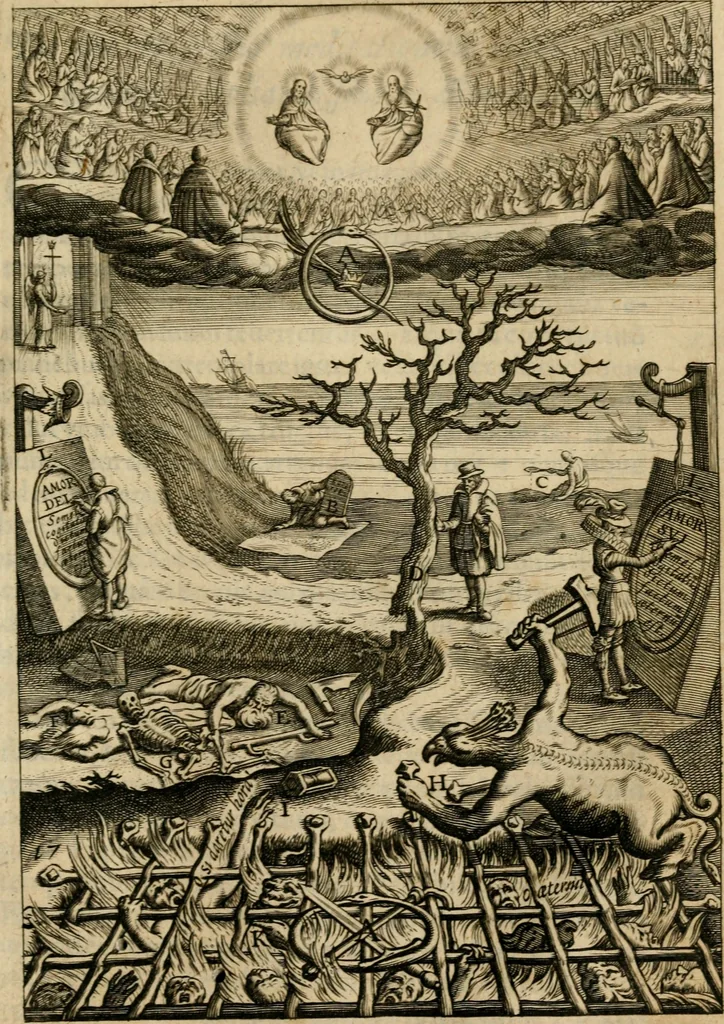 An illustration from AntonI Sucquet e Societate Iesu Via vitae aeternae, 1620, leaf 476