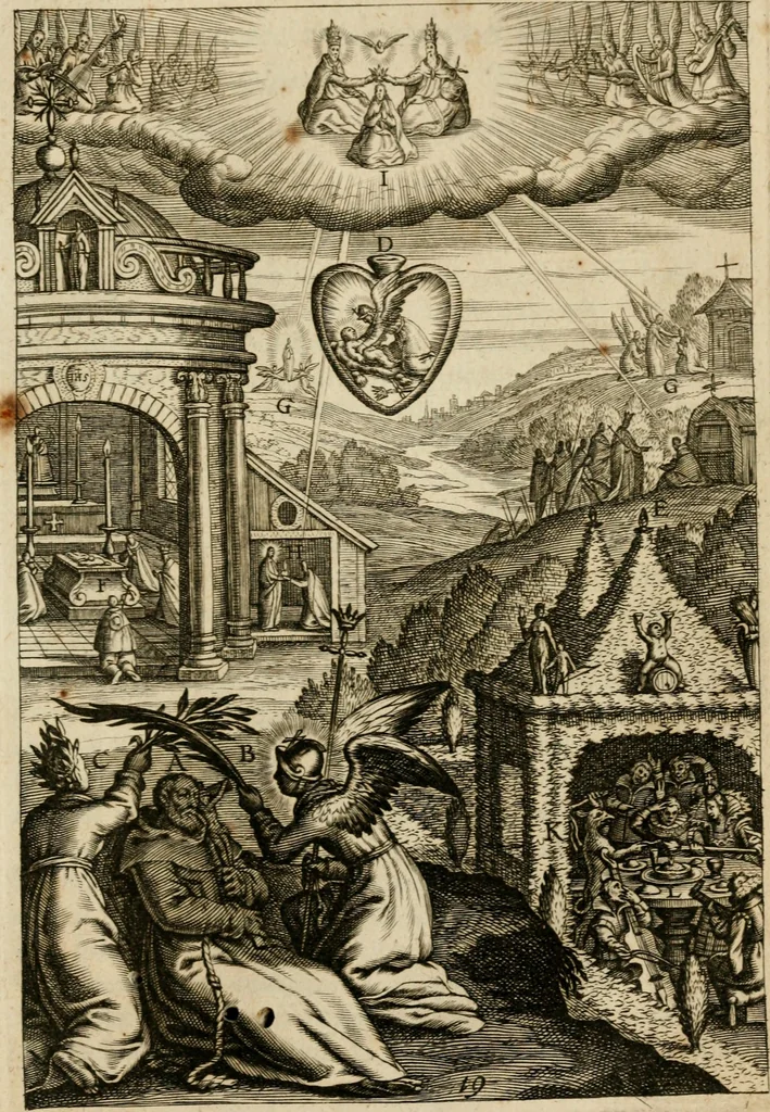 An illustration from AntonI Sucquet e Societate Iesu Via vitae aeternae, 1620, leaf 494