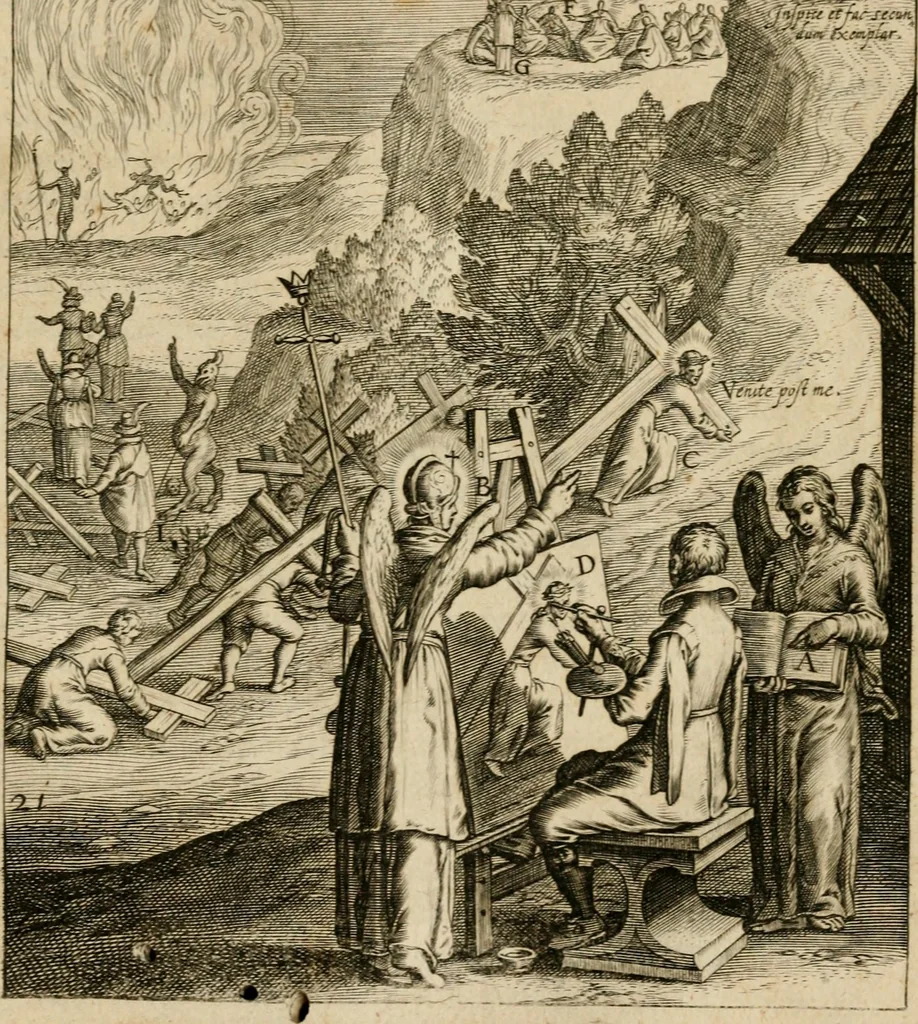 An illustration from AntonI Sucquet e Societate Iesu Via vitae aeternae, 1620, leaf 514